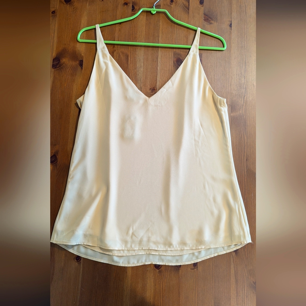 RW&Co Essentials Tank Top in Butter Yellow